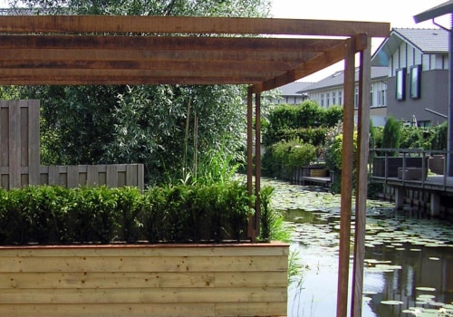 Waarom biedt een pergola schaduw?