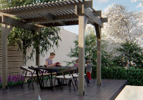 Hoeveel kost het om een pergola van 10 x12 te bouwen?